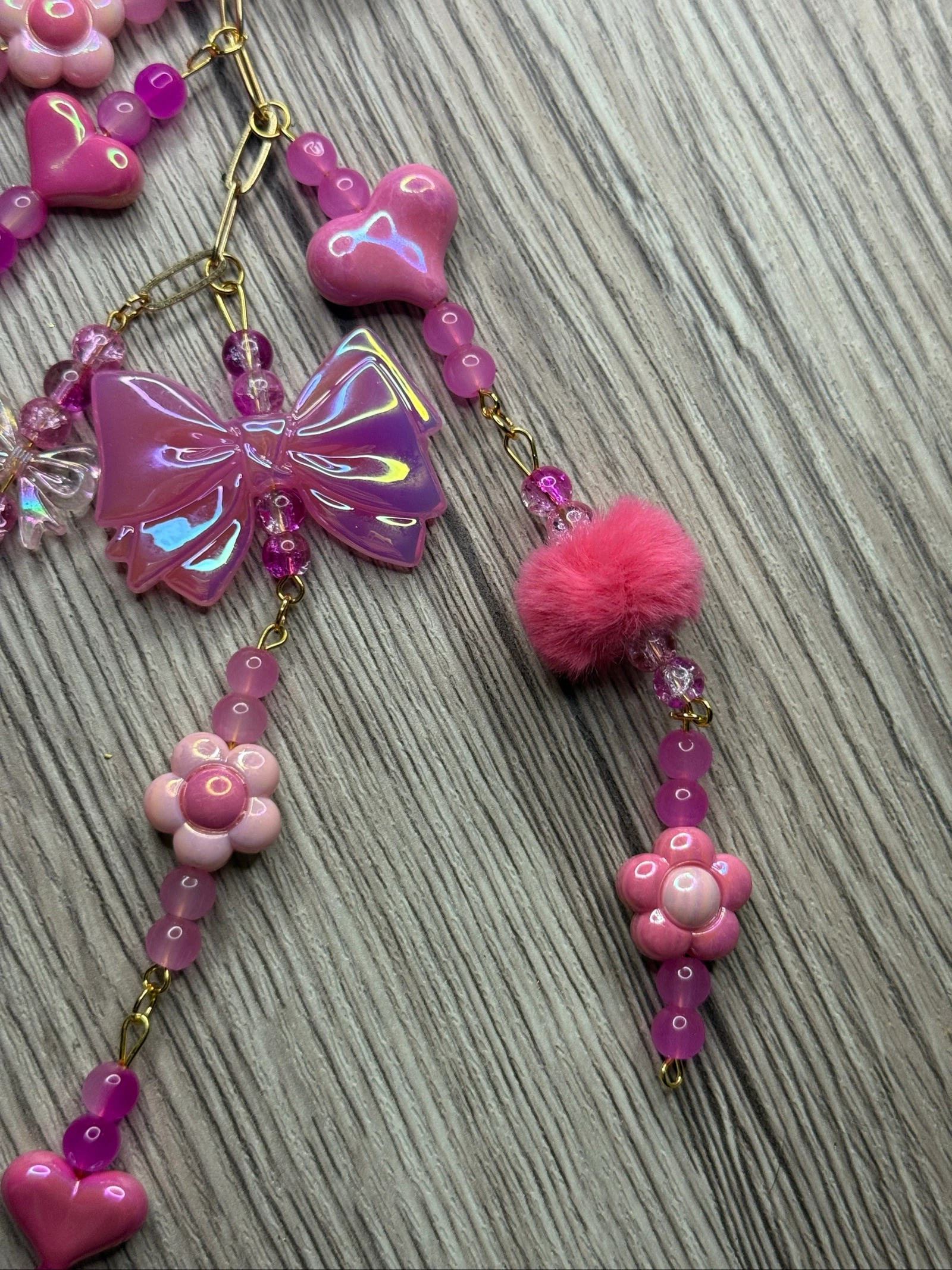 Bijou sac rose kawaii feito à mão – photo 8